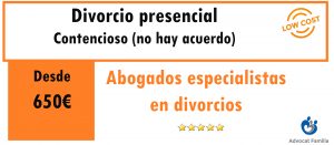 Divorcios baratos Divorcio contencioso barato